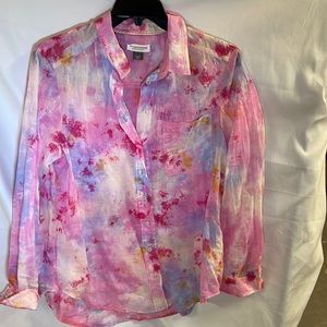 Pilcro for Anthropologie button down blouse